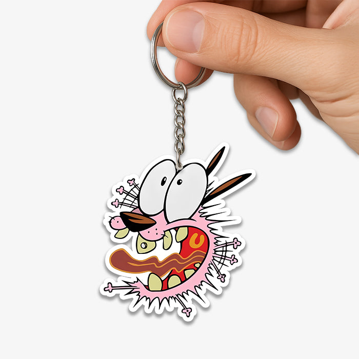 Courage The Cowardly Dog KeyChain