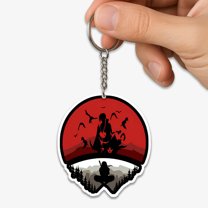 Uchihs Logo KeyChain