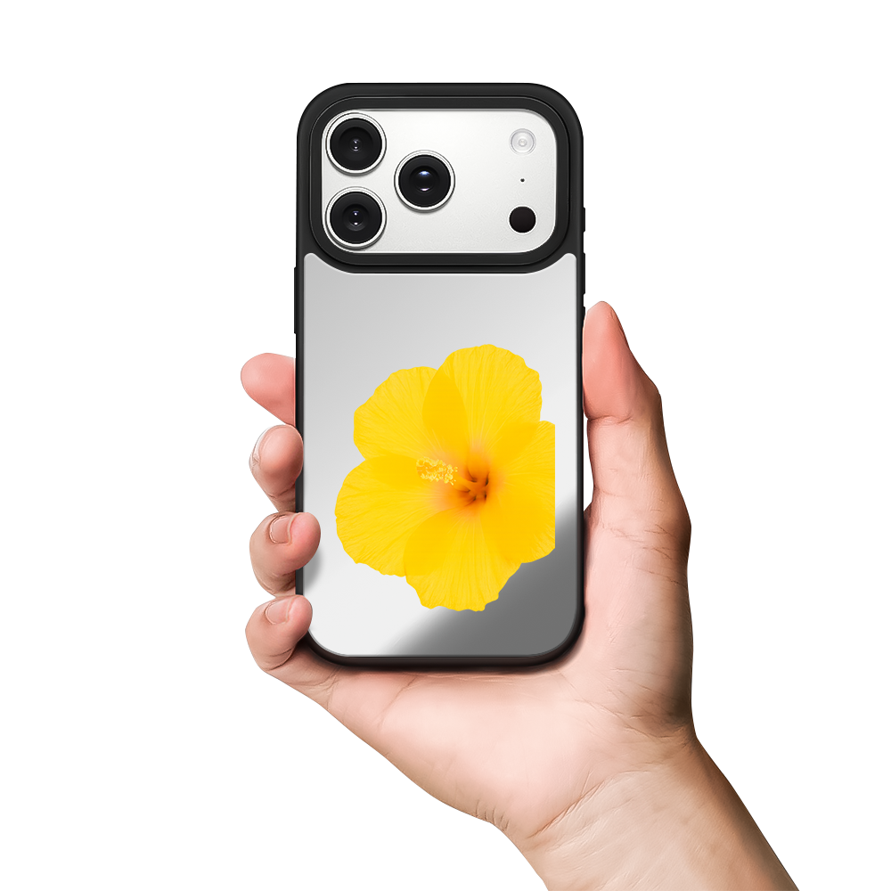 Hibiscus Mirror Phone Case