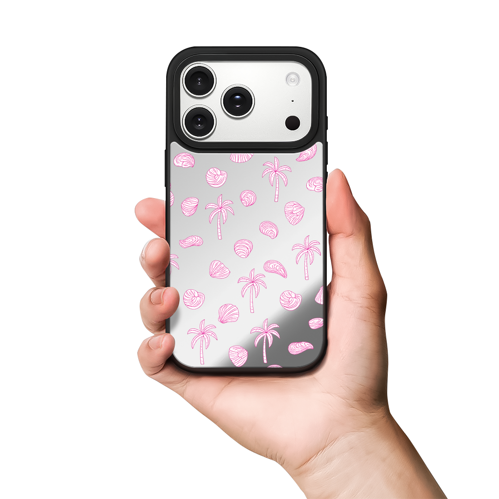 Beach Please Mirror Phone Case