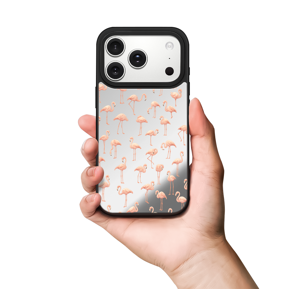 Nostalgic Pink Mirror Phone Case