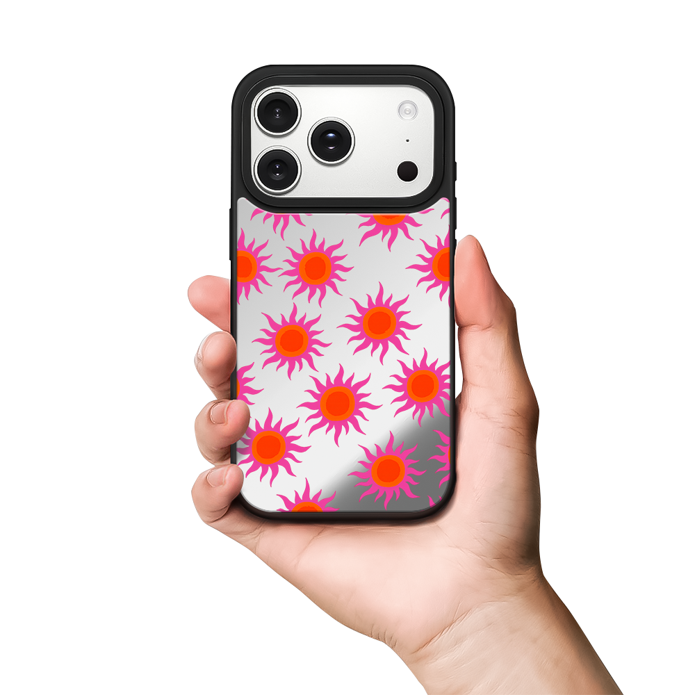 Sunset Glow Mirror Phone Case