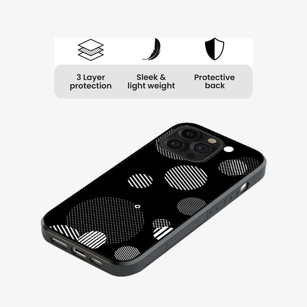 Moon Dot Mirage Phone Case