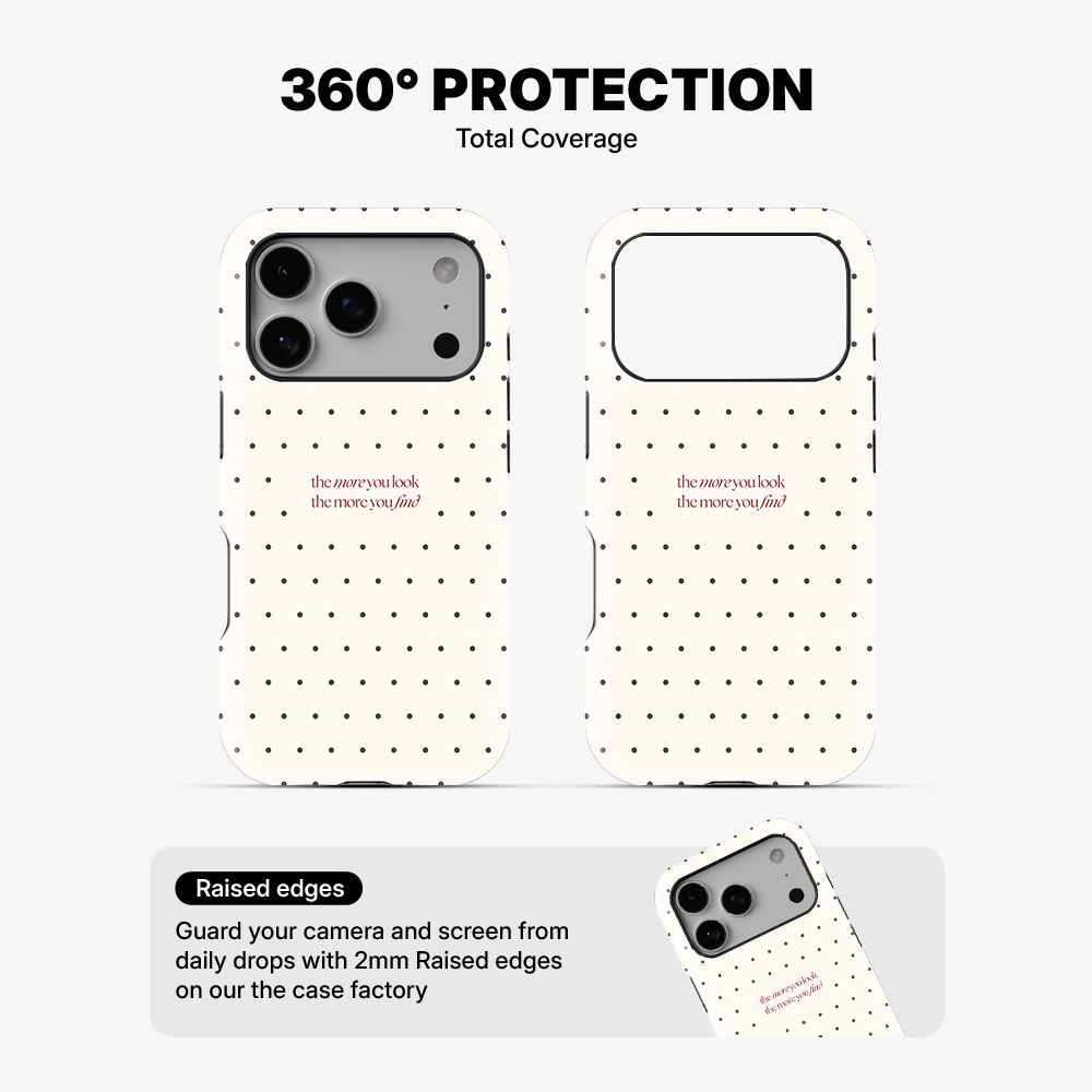 Vanilla Dot Diary Phone Case