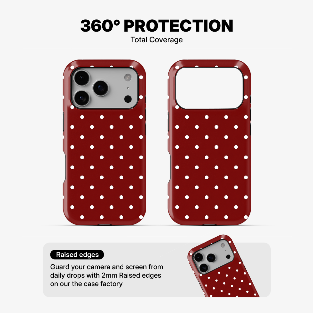 Cherry Dot Pop Phone Case