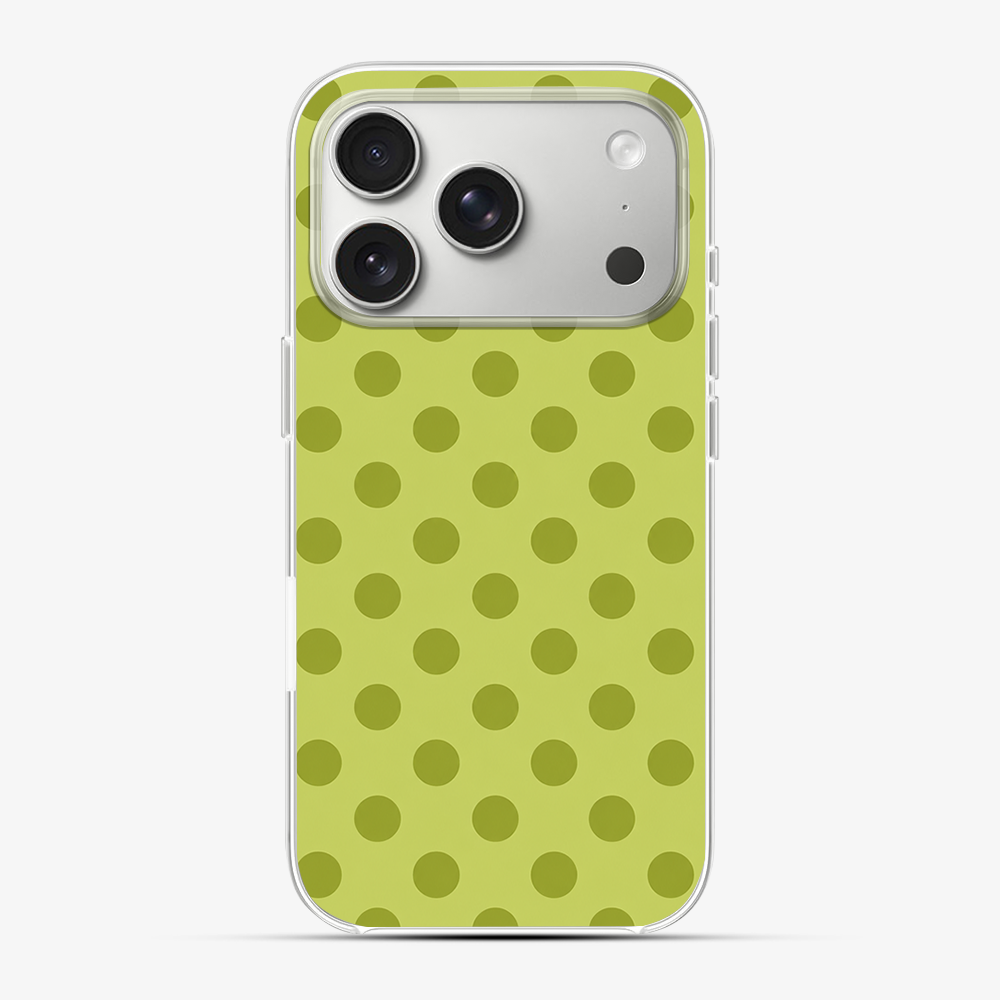 Lime Light Dots Phone Case