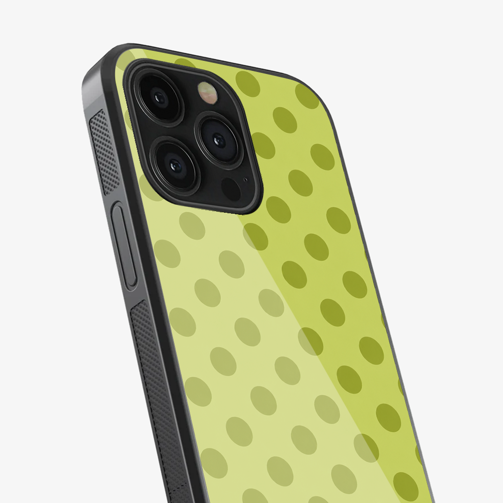 Lime Light Dots Phone Case