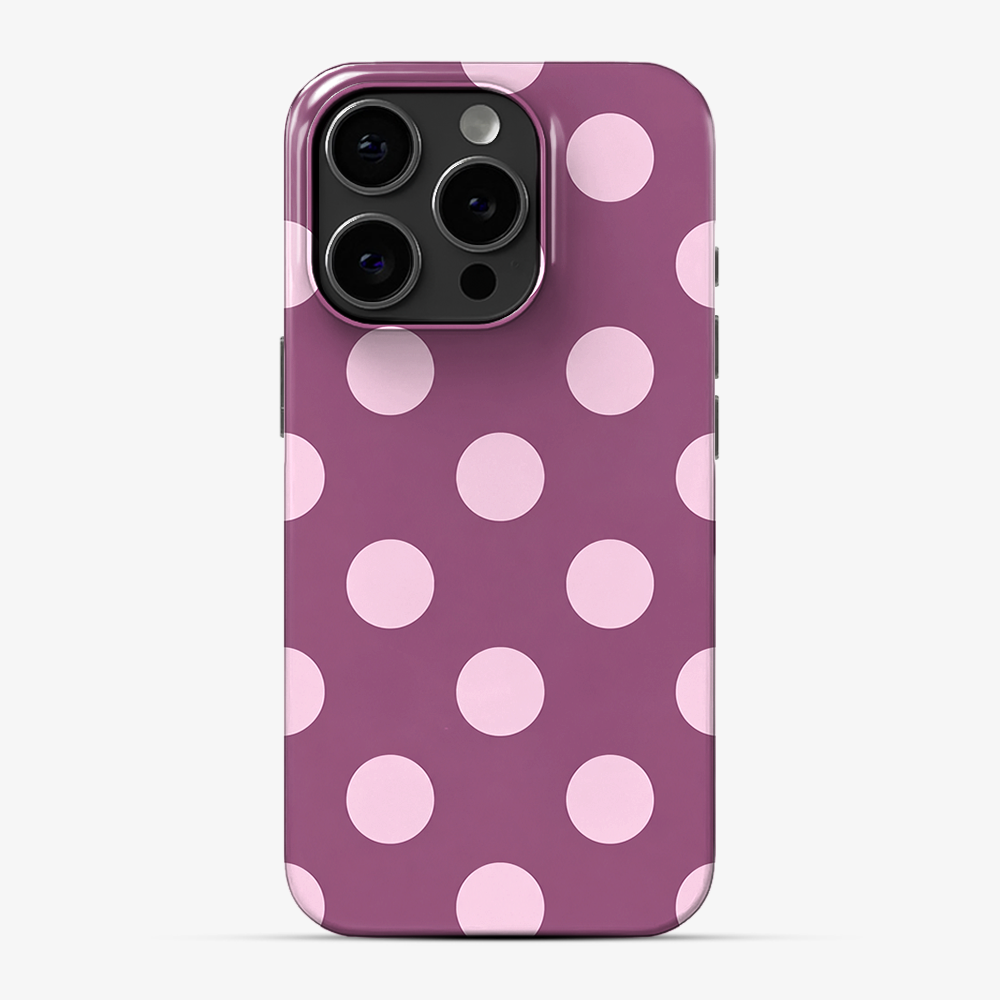 Mauve Dot Muse Phone Case