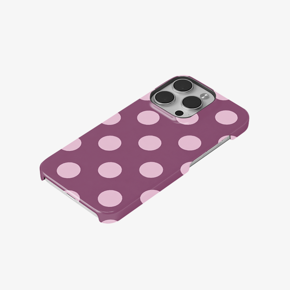 Mauve Dot Muse Phone Case