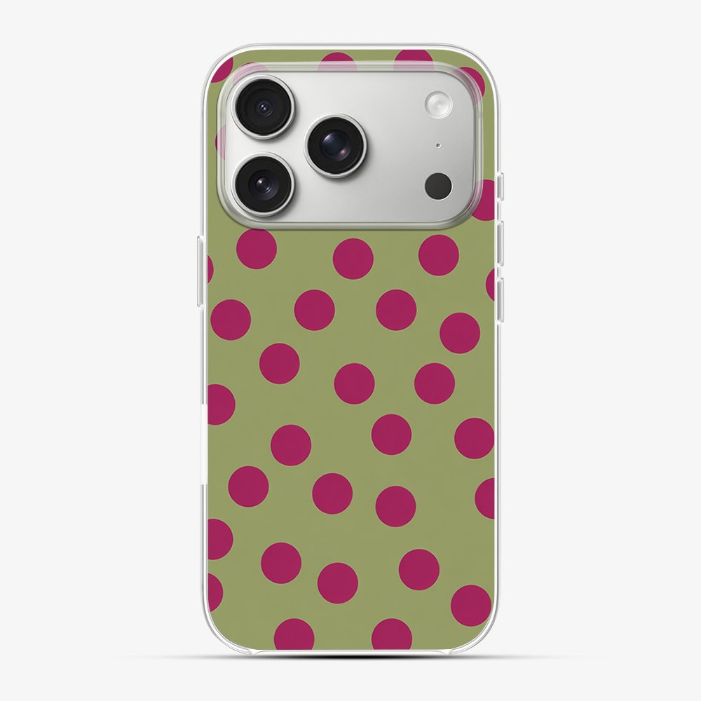 Berry Garden Dots Phone Case