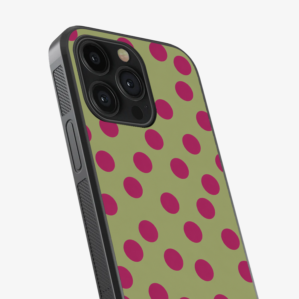 Berry Garden Dots Phone Case