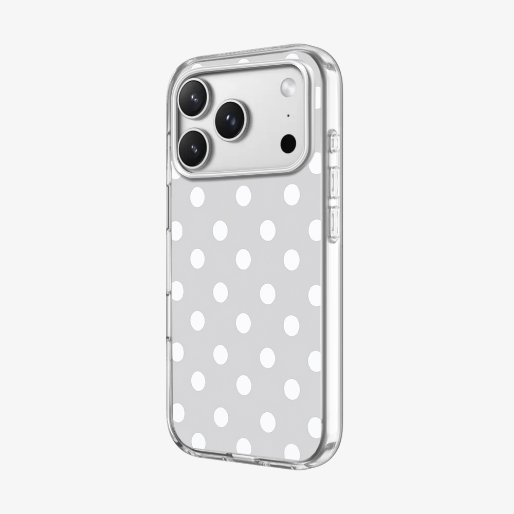 Silver Lining Dots Phone Case