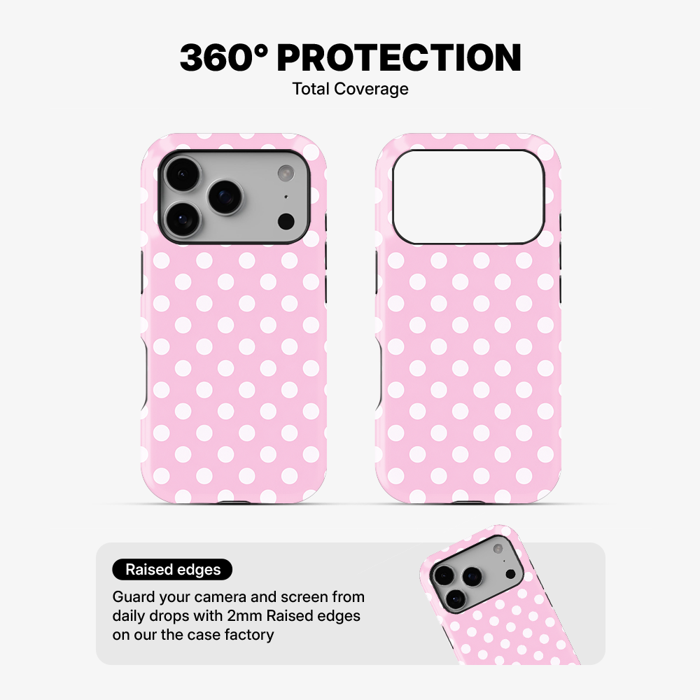 Cotton Candy Dots Phone Case