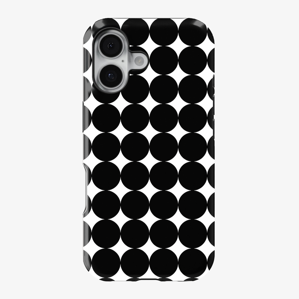 Dot Matrix Noir Phone Case