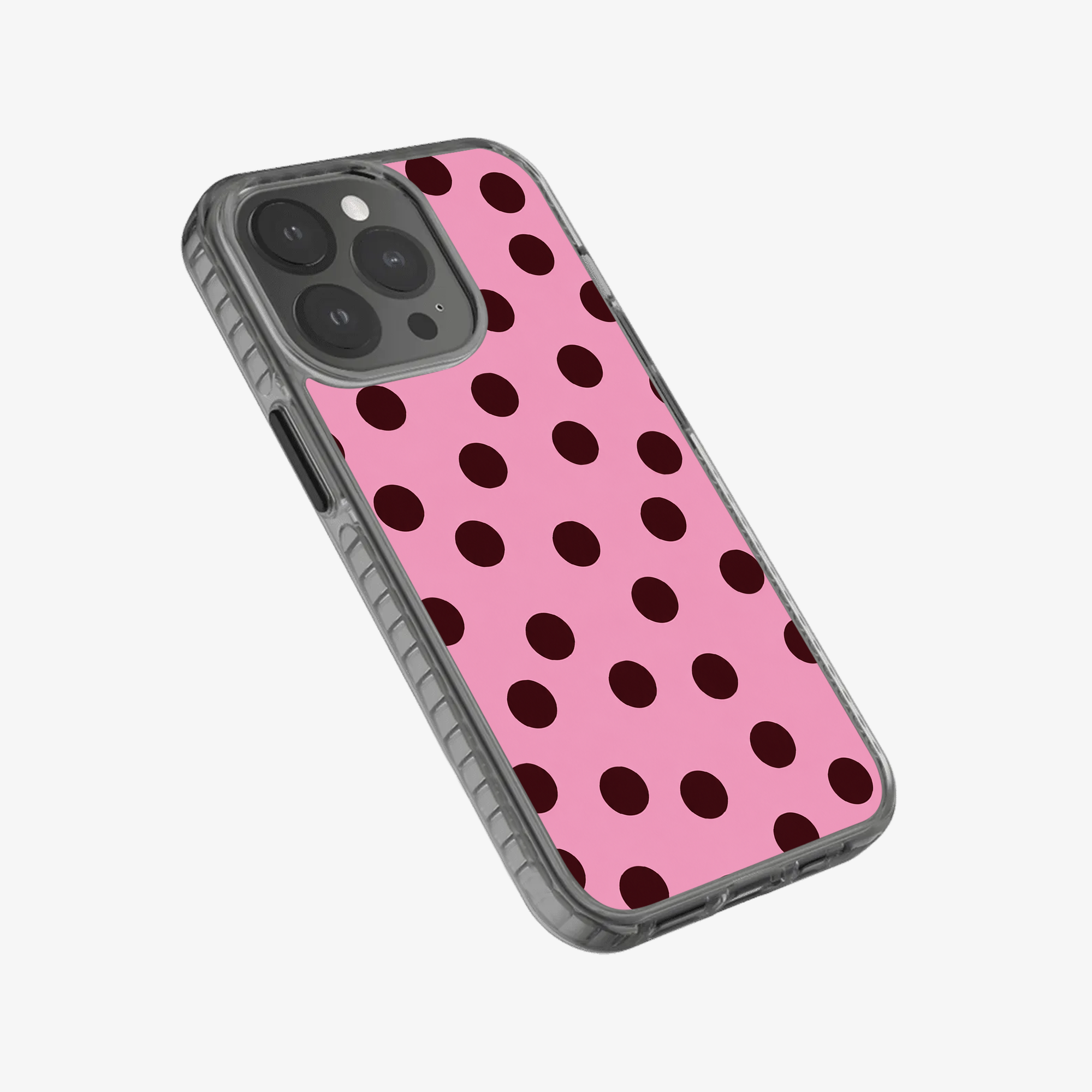 Pink Velvet Dots Phone Case