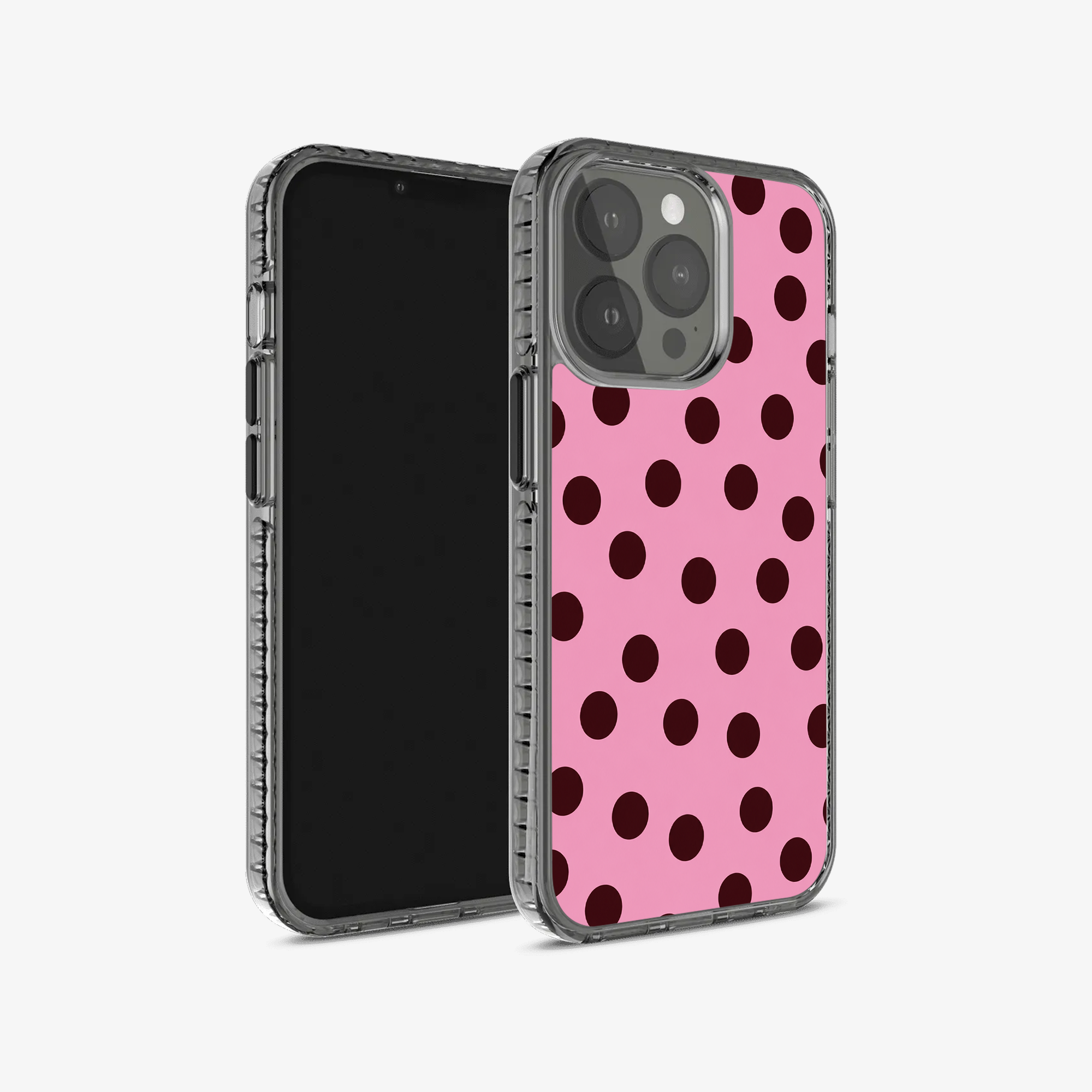 Pink Velvet Dots Phone Case
