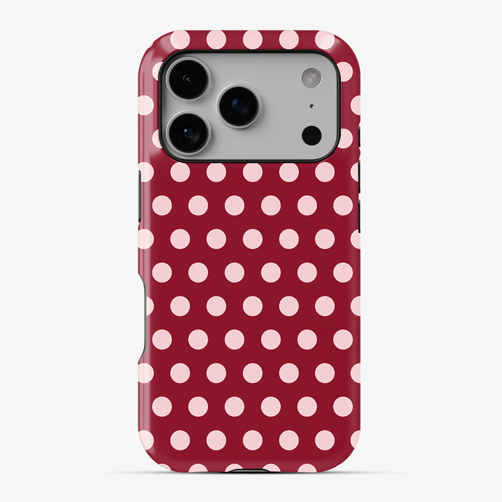 Crimson Confetti Phone Case