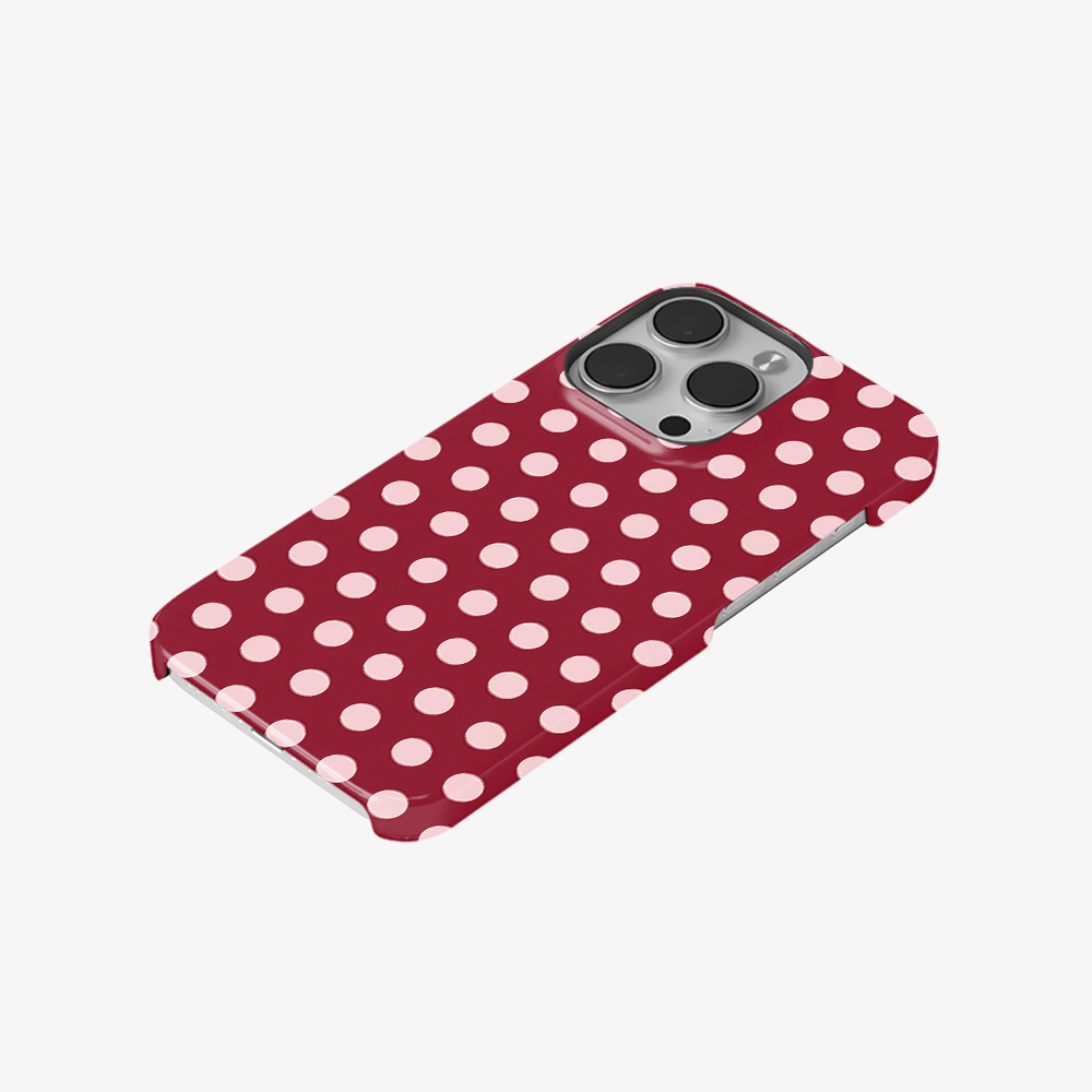 Crimson Confetti Phone Case