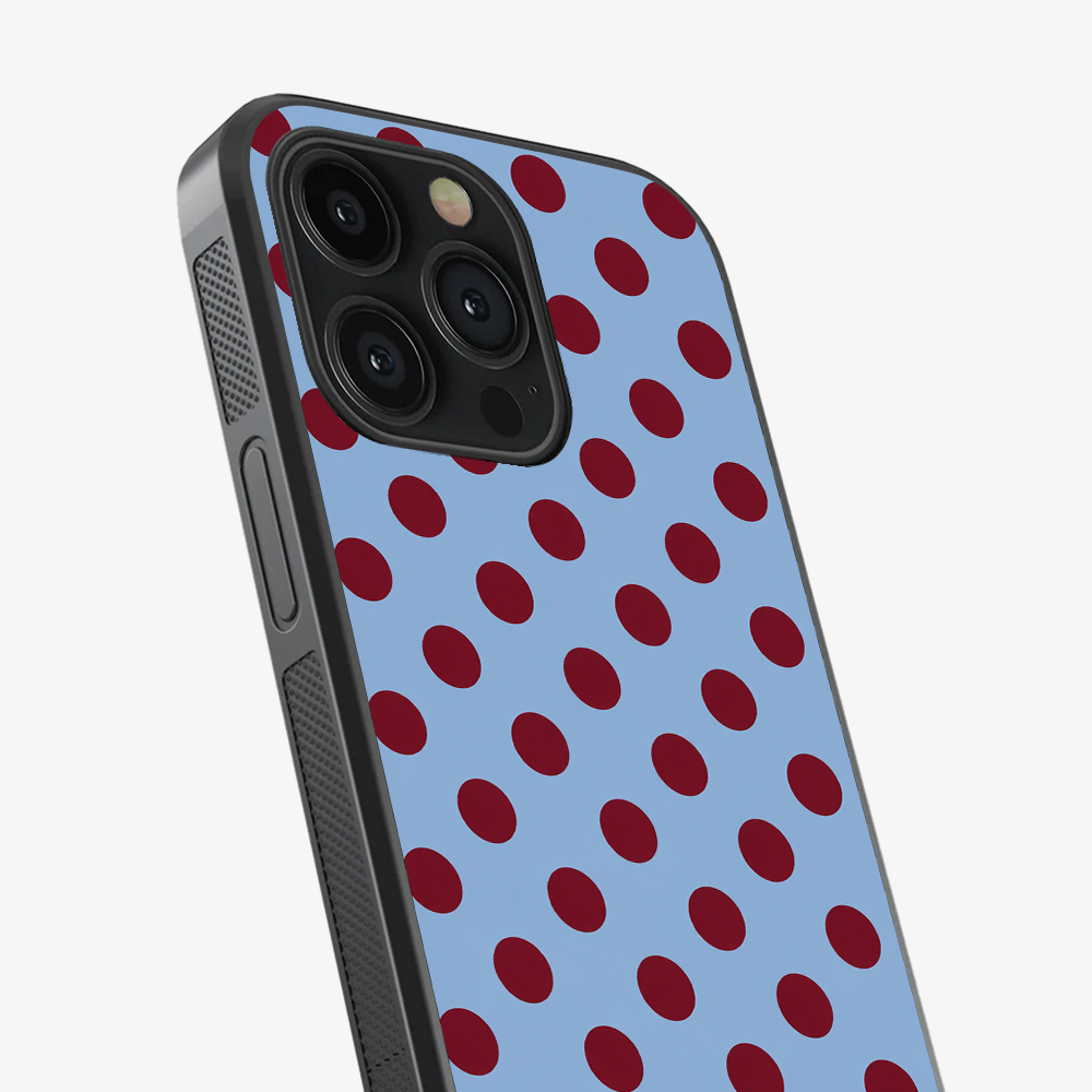 Cherry Cola Dots Phone Case