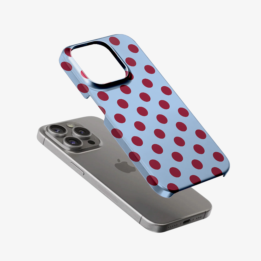 Cherry Cola Dots Phone Case