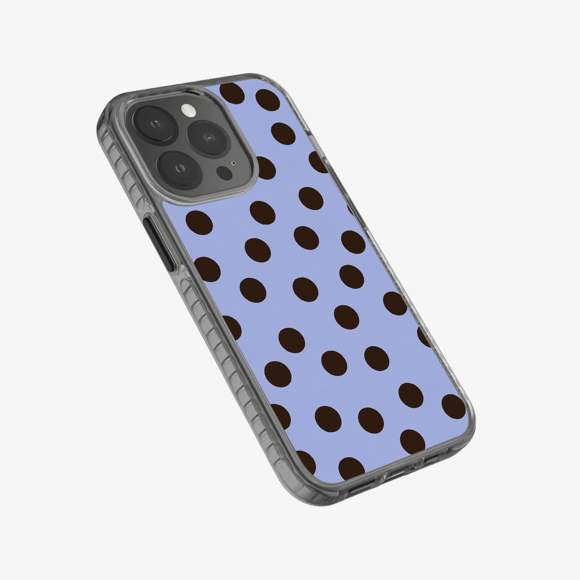 Lavender Latte Dots Phone Case