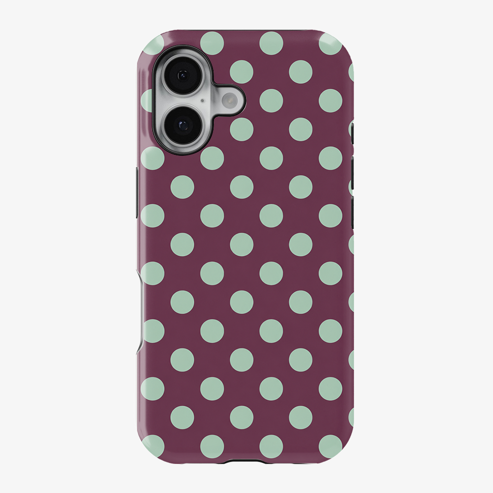 Mint Condition Dots Phone Case