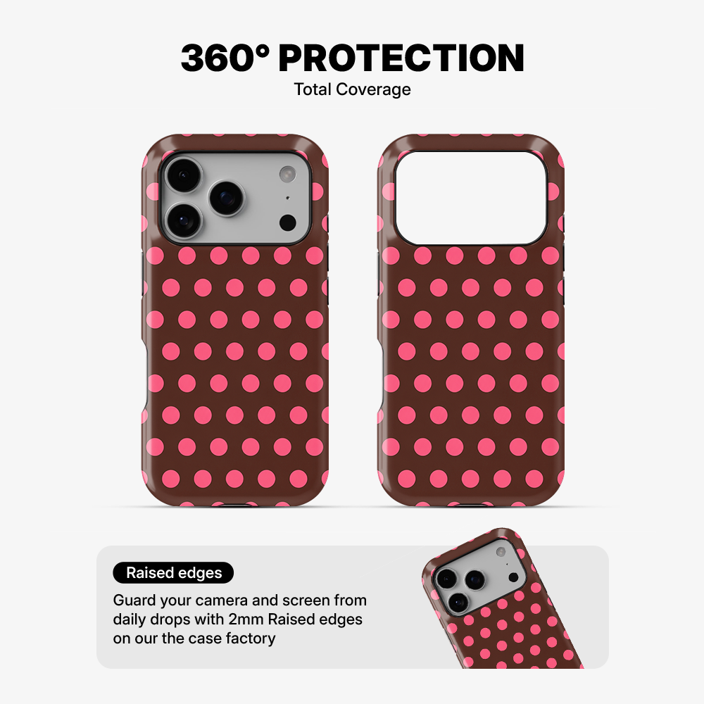 Raspberry Rush Phone Case