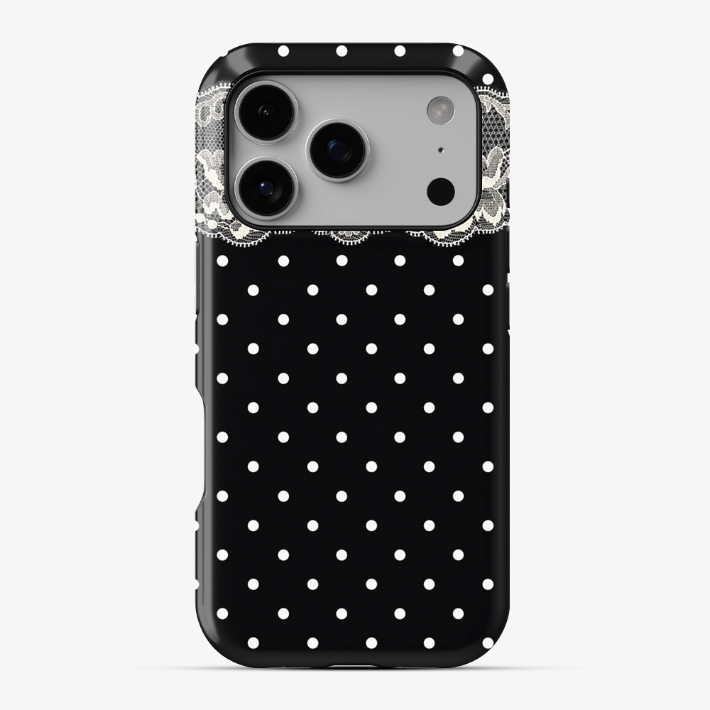 Lace & Dots Phone Case