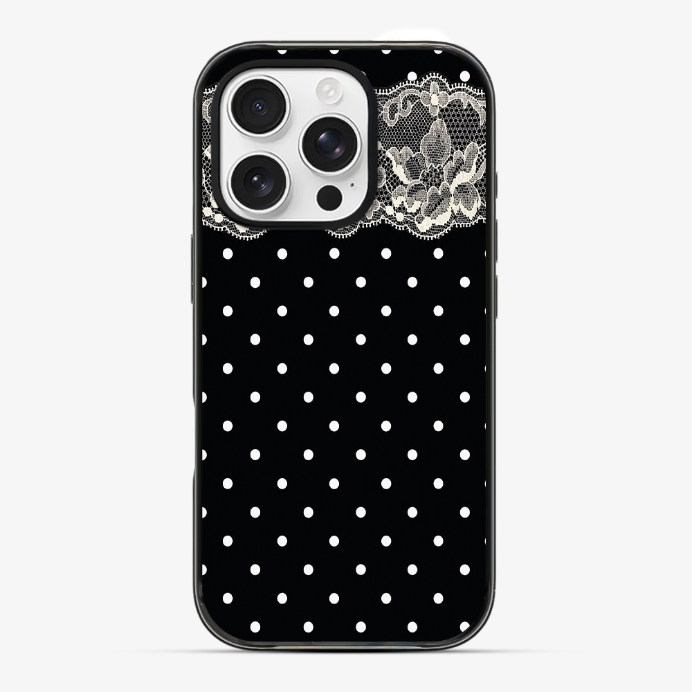 Lace & Dots Phone Case