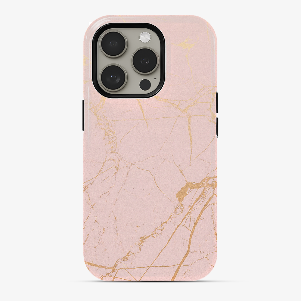 Peachy Gold Armoured Phone Case