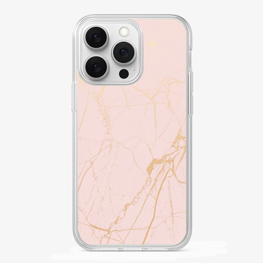 Peachy Gold Phone Case Glass Case