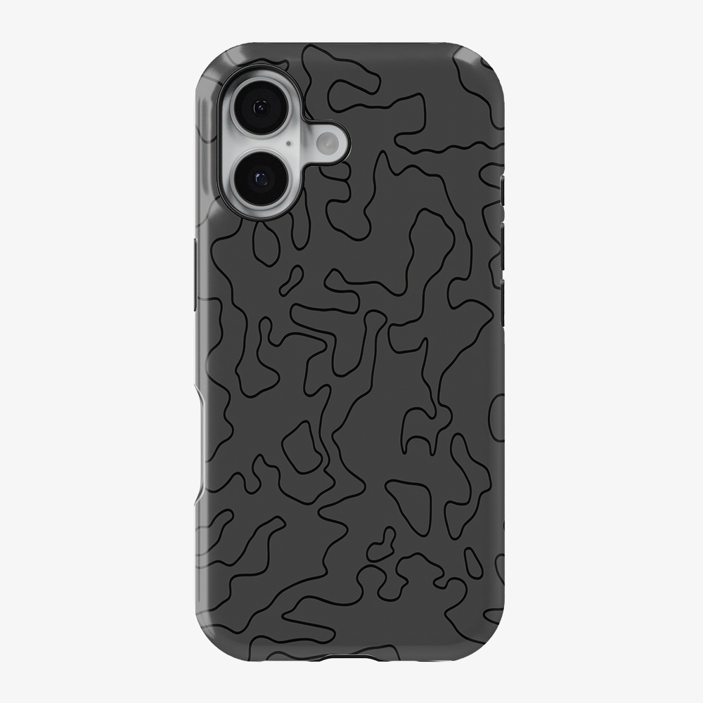 Black Rock Phone Case