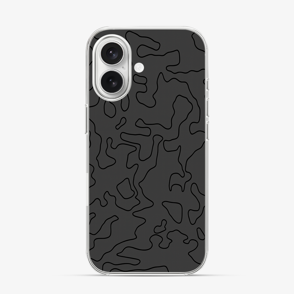 Black Rock iPhone 17 Case