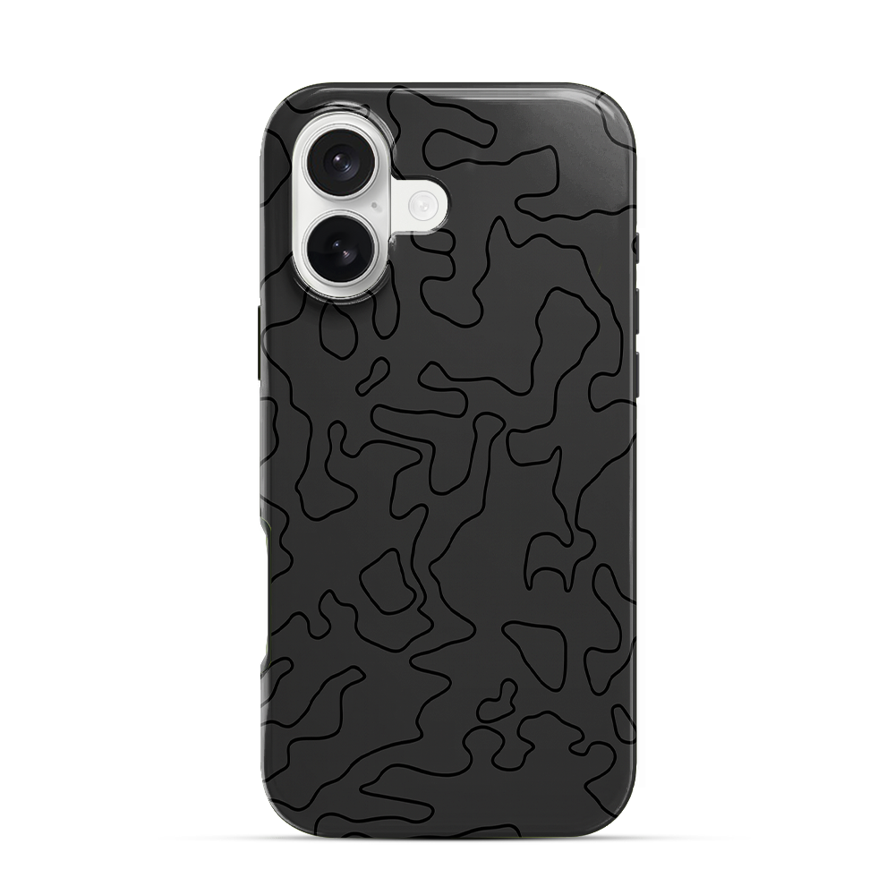 Black Rock iPhone 17 Case