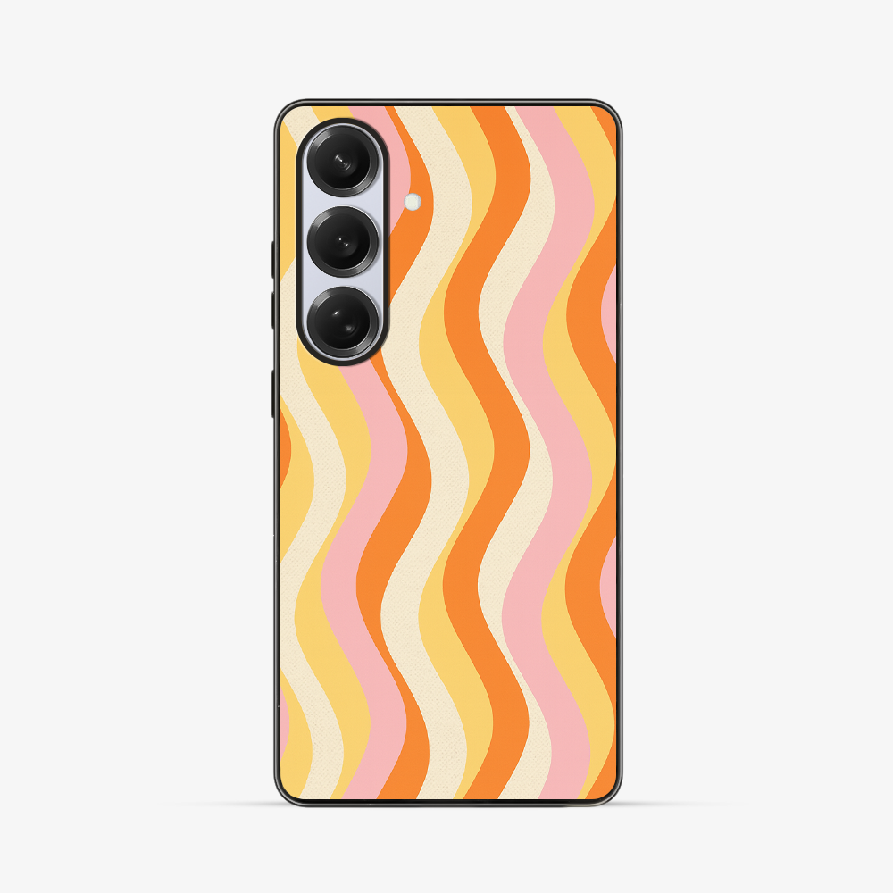 Flower Power Samsung Phone Case Clear Silicone Case