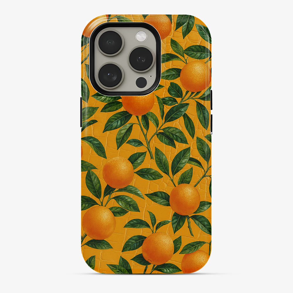 Orange Lemonade Armoured Phone Case