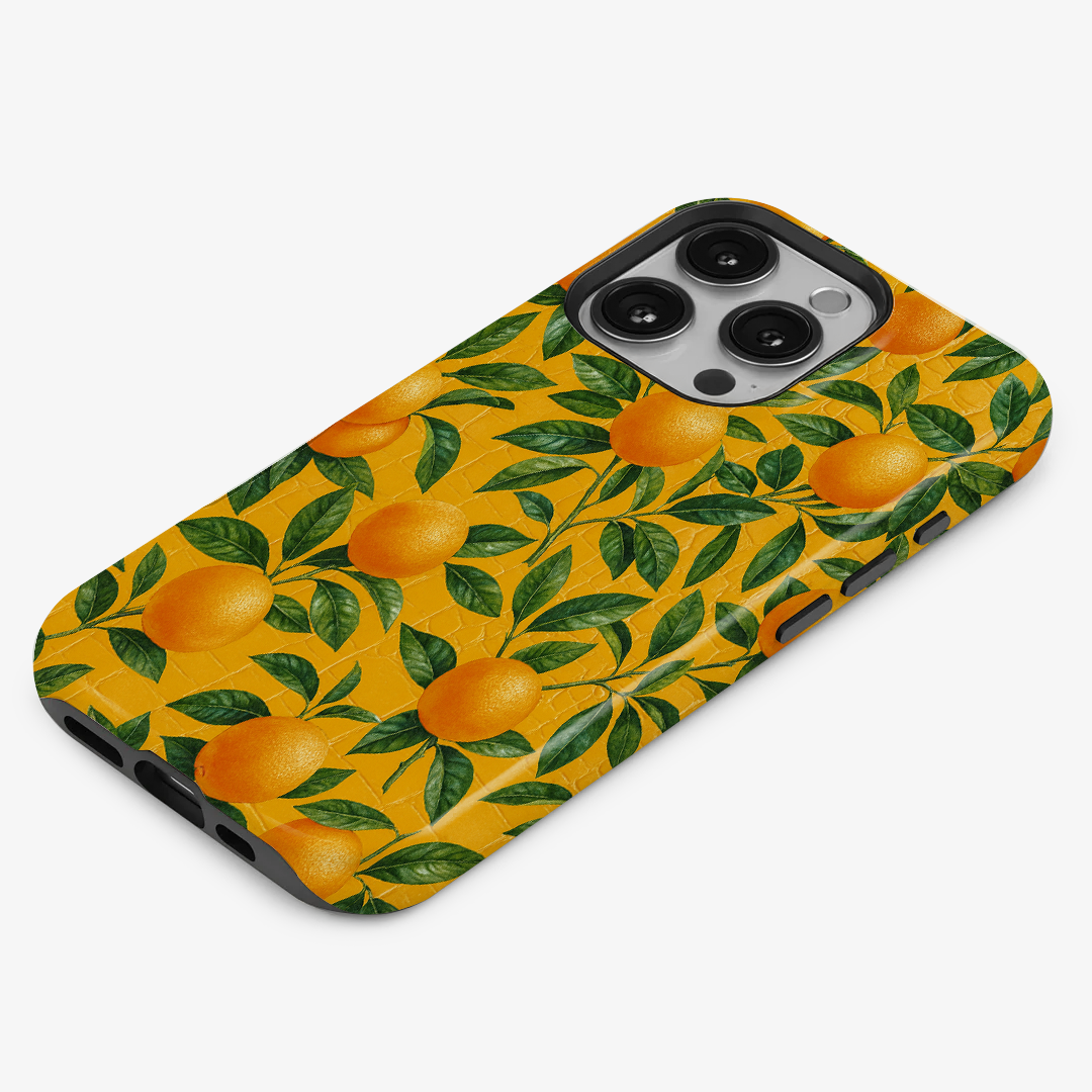 Orange Lemonade Armoured Phone Case