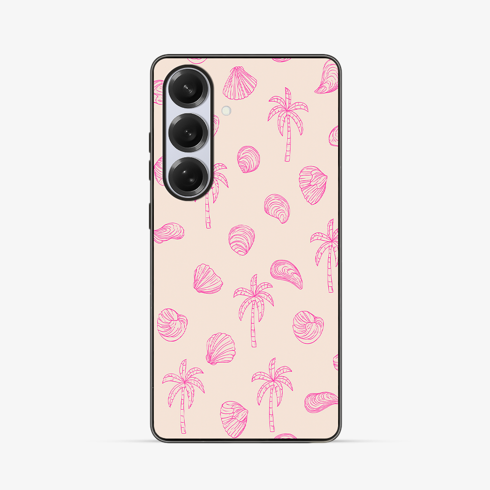 Beach Please Samsung Phone Case Clear Silicone Case