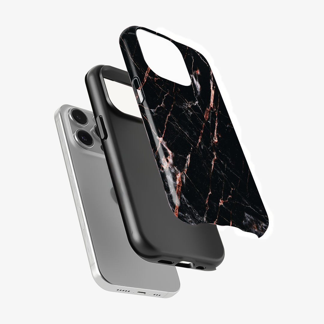 Rose Gold Marble Armoured Phone Case