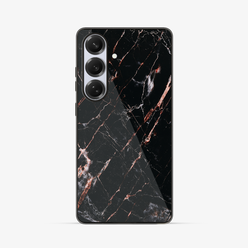 Rose Gold Marble Samsung Phone Case Glass Case