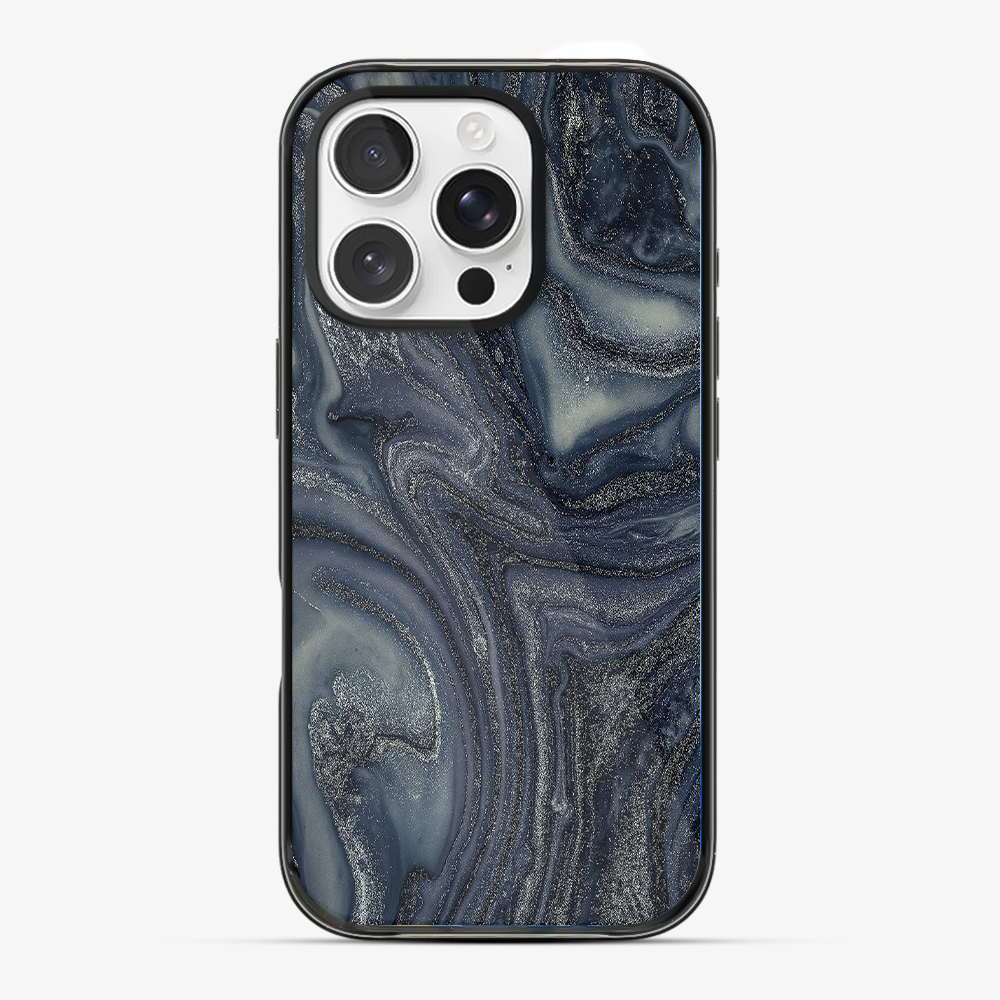 Navy Trench Phone Case Anti Yellow Silicone Case