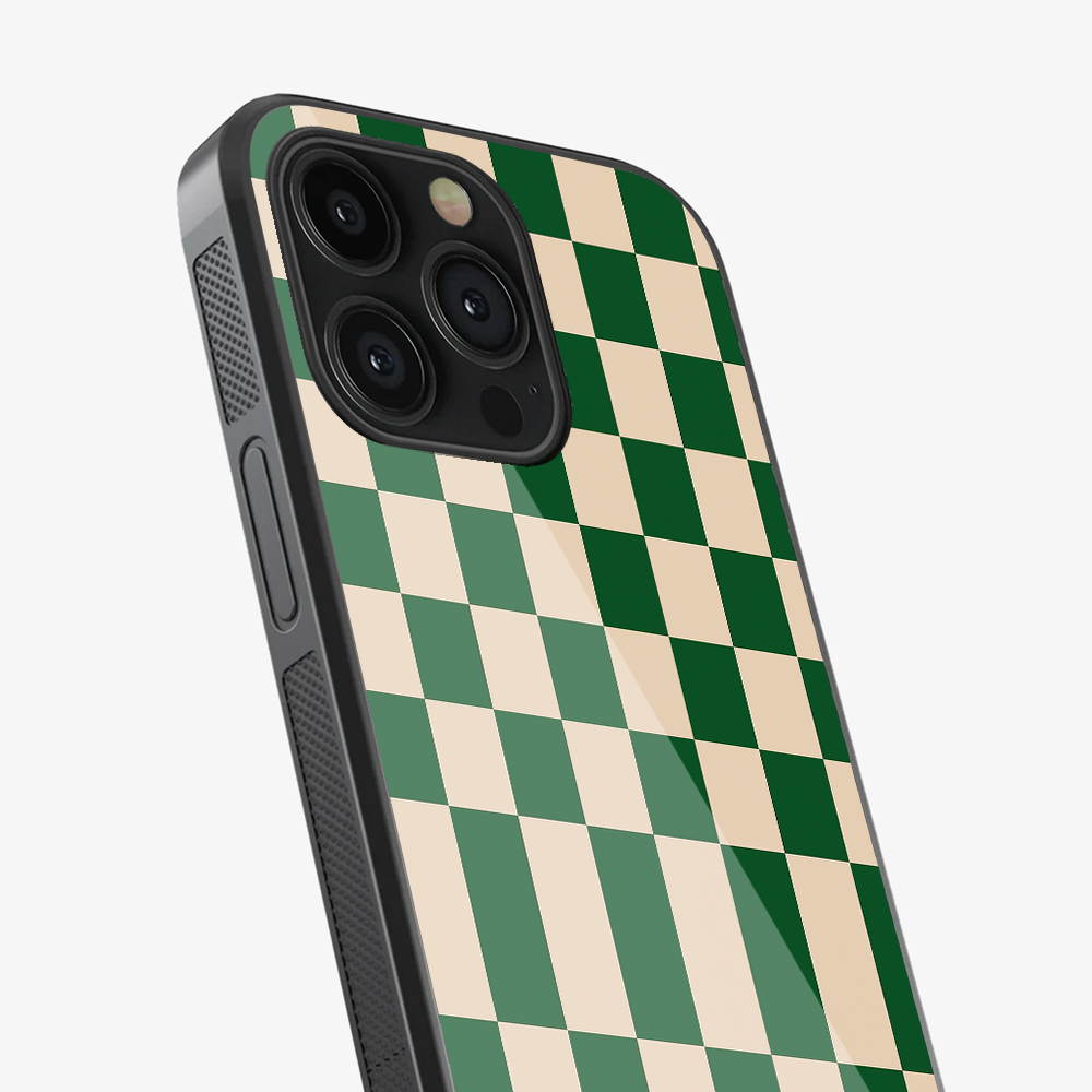 Checkered Ivory Phone Case