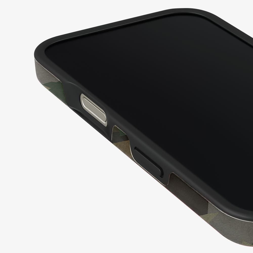 Tropical Green Camo Armoured Phone Case