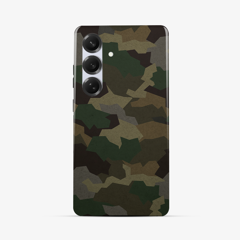 Tropical Green Camo Samsung Phone Case Tough Double Layer