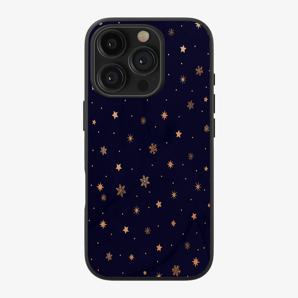 Midnight Kiss Phone Case Clear Silicone Case