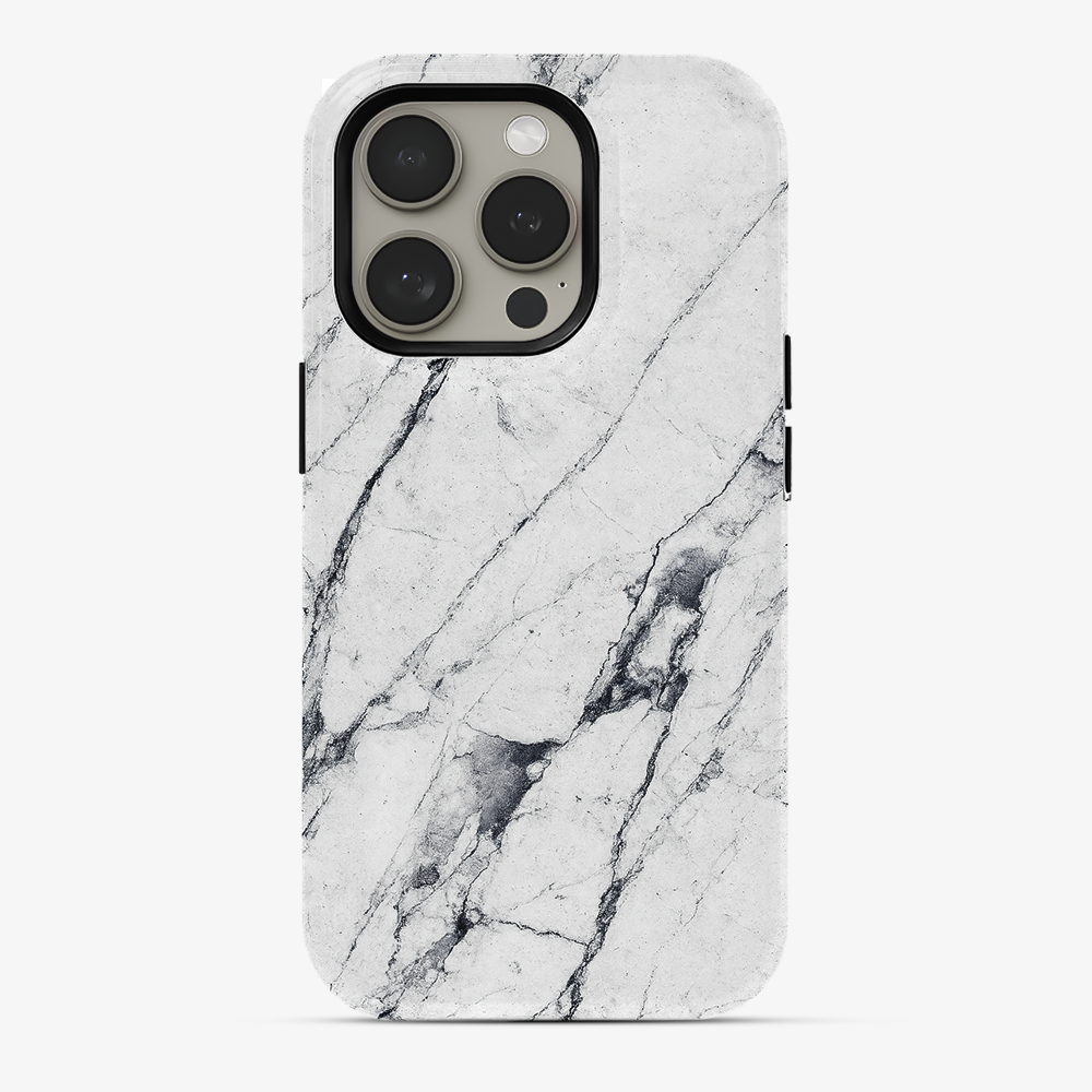Stain White Armoured Phone Case