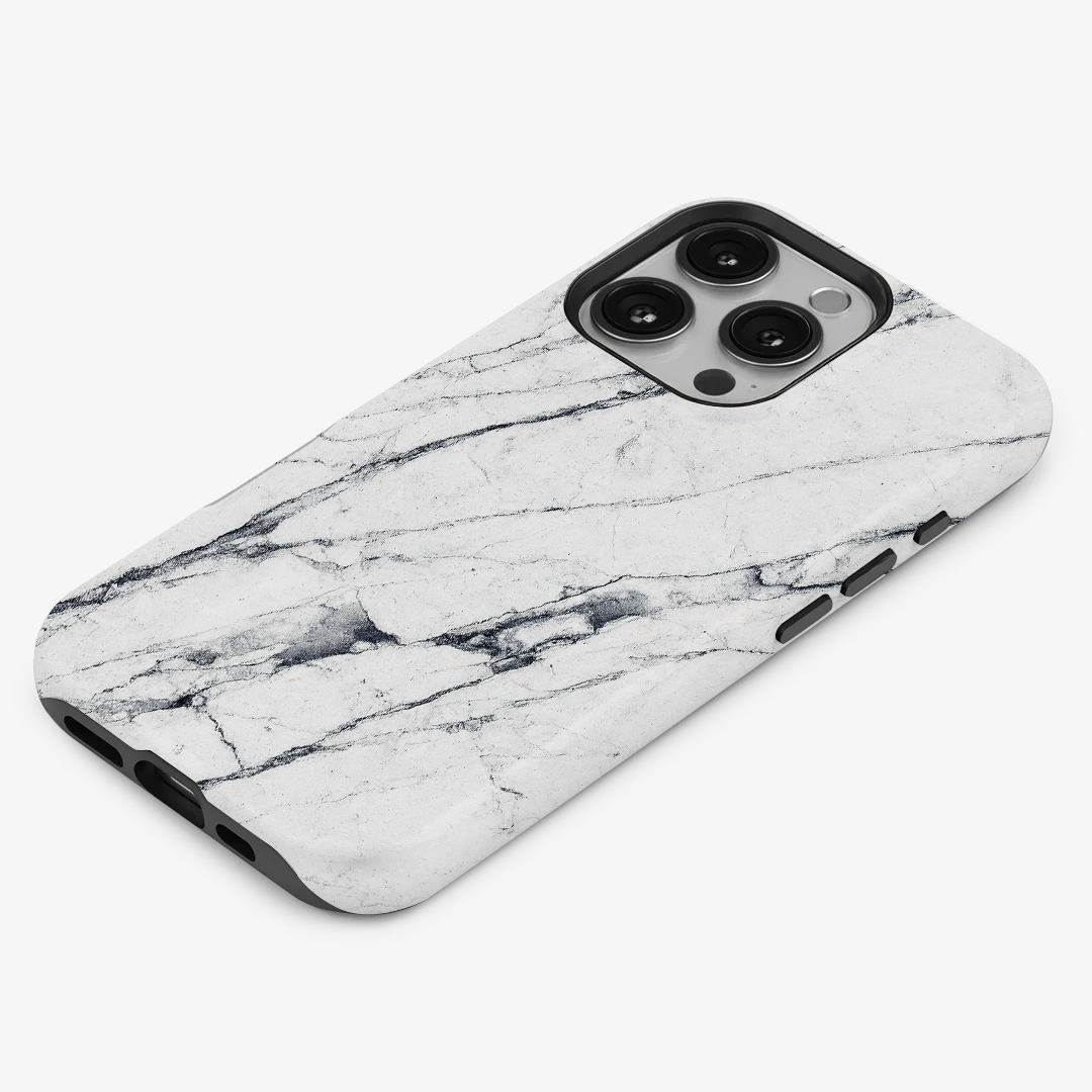 Stain White Armoured Phone Case