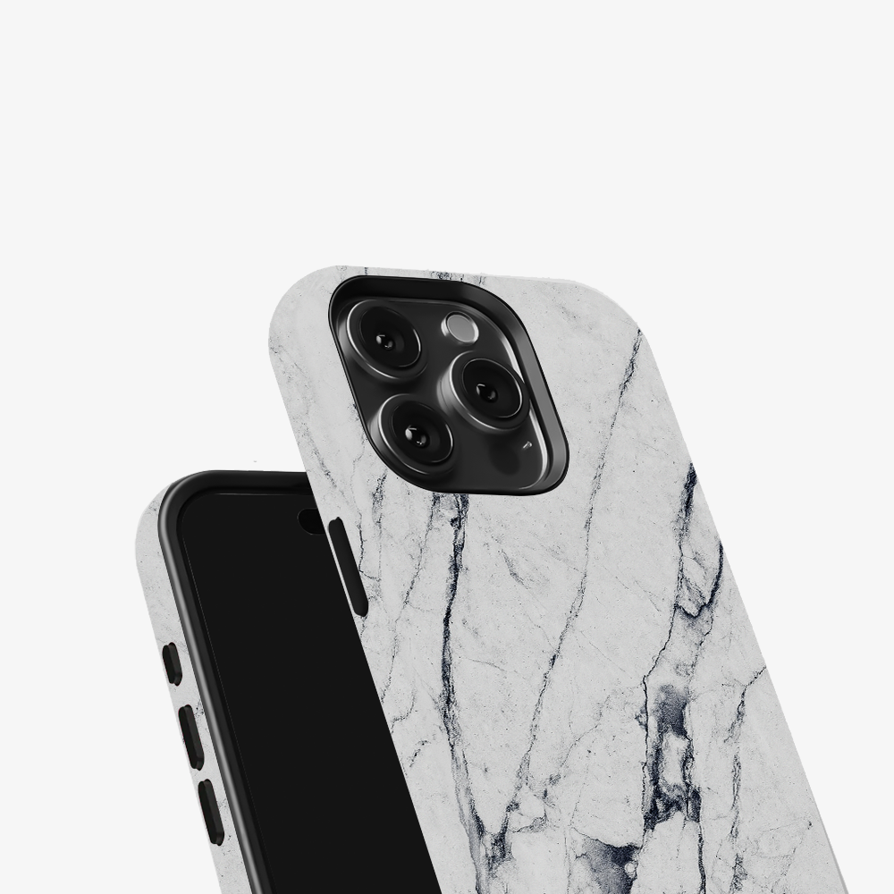 Stain White Armoured Phone Case