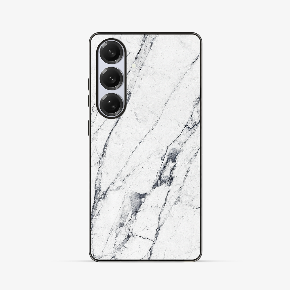 Stain White Samsung Phone Case Glass Case