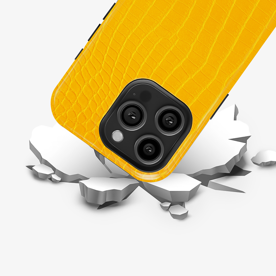 Canary Yellow Armoured Phone Case